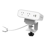 SYLEX DESKTOP POWER MODULE CLAMP WHITE