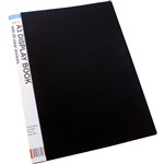 BANTEX DISPLAY BOOK A3 PORTRAIT 20 POCKET BLACK