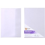 QUILL C6 METALLIQUE ENVELOPES PLAINFACE STRIP SEAL 80GSM 114 X 162MM MOOSTONE PACK 10