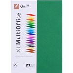 QUILL XL MULTIOFFICE COLOURED A4 COPY PAPER 80GSM EMERALD PACK 500 SHEETS
