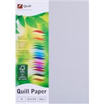 QUILL XL MULTIOFFICE COLOURED A4 COPY PAPER 80GSM GREY PACK 500 SHEETS