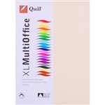 QUILL XL MULTIOFFICE COLOURED A4 COPY PAPER 80GSM CREAM PACK 500 SHEETS