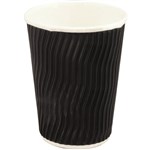 CAPRI COOLWAVE CUP 8OZ BLACK CARTON 500