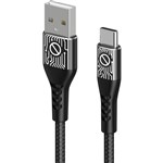 COMSOL USBA TO USBC DATA BLOCKING CABLE 2METER BLACK
