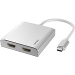COMSOL USBC TO DUAL 4K HDMI WHITE