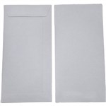 CANDIDA DL ENVELOPES NON SECRETIVE POCKET PLAIN FACE PEEL AND SEAL WHITE BOX 500