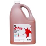 EDUCATIONAL COLOURS SPLASH CLASSROOM ACRYLIC PAINT 5 LITRE CHOC FUDGE BROWN