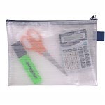 CUMBERLAND DATA WALLETPENCIL CASE MESH DESIGN ZIPPER CLOSURE 260 X 200MM