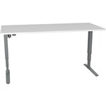 CONSET 50143 ELECTRIC HEIGHT ADJUSTABLE DESK 1500 X 800MM WHITESILVER