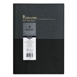 COLLINS VANESSA A4W2U99 ANY YEAR DIARY A4 WEEK TO VIEW PU 2TONE BLACK