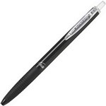 PILOT SUPER GRIP G ANTIMICROBIAL RETRACTABLE PEN BLACK BARREL 07MM BLACK INK