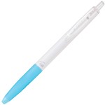 PILOT SUPER GRIP G ANTIMICROBIAL RETRACTABLE PEN WHITE BARREL WITH BLUE GRIP 07MM BLACK INK