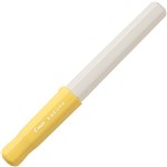PILOT BEGREEN KAKUNO FOUNTAIN PEN MEDIUM SOFT YELLOW CAP BLACK INK