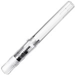 PILOT BEGREEN KAKUNO FOUNTAIN PEN EXTRA FINE CLEAR CAP AND BARREL BLACK INK