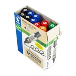 PILOT BEGREEN V BOARD MASTER WHITEBOARD MARKER BULLET TIP ASSORTED BOX 10