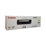 CANON CART418 TONER CARTRIDGE YELLOW