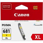 CANON CLI681XL INK CARTRIDGE HIGH YIELD YELLOW