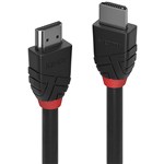 LINDY 36470 BLACK LINE HIGH SPEED HDMI CABLE 500MM BLACK