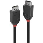 LINDY 36490 BLACK LINE DISPLAYPORT 12 CABLE 500MM BLACK