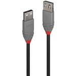 LINDY 36702 ANTHRA LINE USBA 20 EXTENSION CABLE 1M BLACK