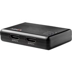 LINDY 38357 COMPACT 2 PORT HDMI 102G SPLITTER BLACK