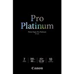 CANON PT101 PRO PLATINUM PHOTO PAPER 300GSM A4 WHITE PACK 20