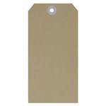 ESSELTE SHIPPING TAGS SIZE 5 60 X 120MM BUFF BOX 1000
