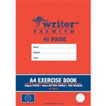 WRITER PREMIUM EXERCISE BOOK DOTTED THIRDS 9MM 70GSM 48 PAGE A4 CLOCK