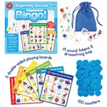 LEARNING CAN BE FUN BINGO CARDS BEGINNING SOUNDS