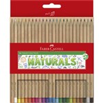 FABERCASTELL NATURAL COLOUR PENCILS ASSORTED PACK 24