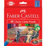 FABERCASTELL CLASSIC COLOUR PENCILS ASSORTED PACK 48