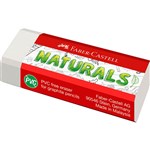 FABERCASTELL NATURALS PENCIL ERASER LARGE WHITE