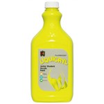 EDUCATIONAL COLOURS LIQUICRYL JUNIOR STUDENT FLURO PAINT 2 LITRE YELLOW