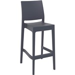 SIESTA MAYA BARSTOOL 750MM ANTHRACITE