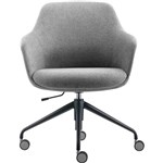 RAPIDLINE ASPEN 4 STAR TUB CHAIR LIGHT GREYBLACK