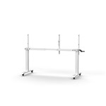 RAPIDLINE BOOST CRANK FLIP TOP TABLE FRAME 1100 X 650 X 700MM WHITE