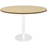RAPIDLINE ROUND TABLE DISC BASE 1200MM NATURAL OAKWHITE