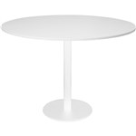 RAPIDLINE ROUND TABLE DISC BASE 1200MM NATURAL WHITEWHITE