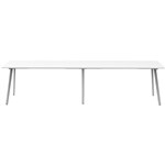 RAPIDLINE ETERNITY HIGH BAR TABLE 4200 X 750MM NATURAL WHITEWHITE