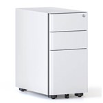 RAPIDLINE ETERNITY SLIMLINE MOBILE PEDESTAL DRAWER WHITE CHINA PC