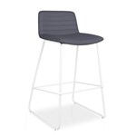 RAPIDLINE PIXEL HIGH BAR STOOL 730MM FRENCH NAVYWHITE