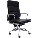 RAPIDLINE PU900H EXECUTIVE CHAIR HIGH BACK ARMS PU BLACK