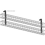 RAPIDLINE DUAL TIER CABLE BASKET ONLY 1550MM BLACK