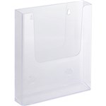 ITALPLAST BROCHURE HOLDER WALL MOUNT A5 CLEAR