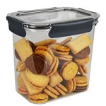 ITALPLAST SNAP LOCK FOOD CONTAINER 2850ML CLEAR