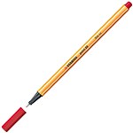 STABILO 88 POINT FINELINER PEN 04MM RED