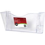 DEFLECTO DOCUPOCKET WALL POCKET LANDSCAPE A4 CLEAR
