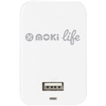 MOKI LIFE USB WALL CHARGER WHITE