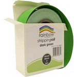 RAINBOW STRIPPING ROLL RIBBED 50MM X 30M DARK GREEN