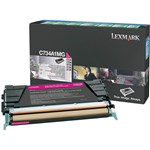 LEXMARK C734A1MG TONER CARTRIDGE MAGENTA